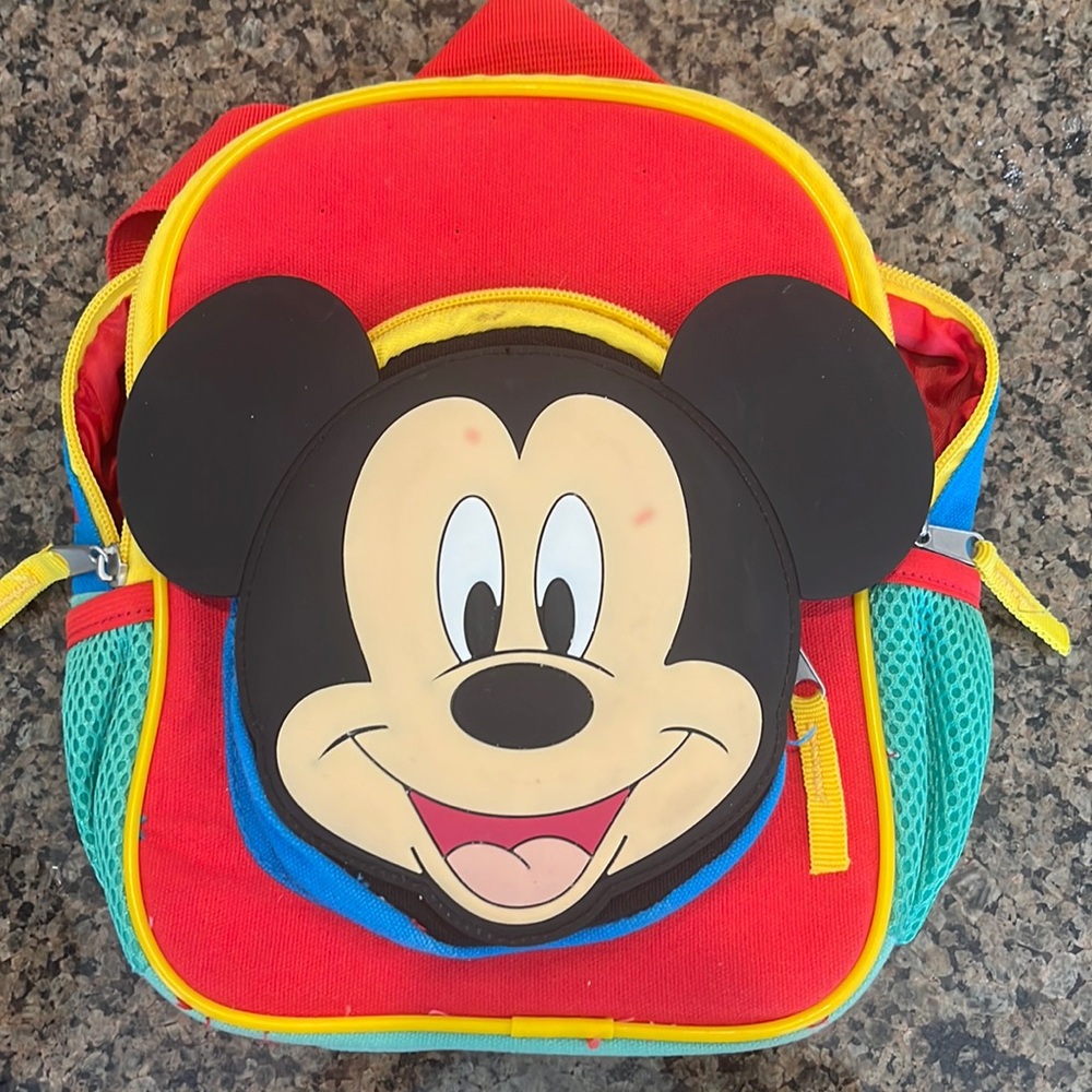 Toddler Mickey Mouse Backpack